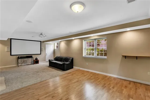 a view of front door of house