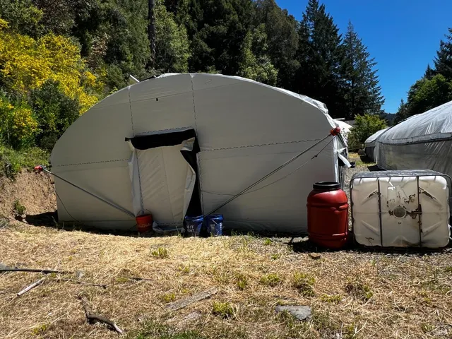 a view of an chairs in a room