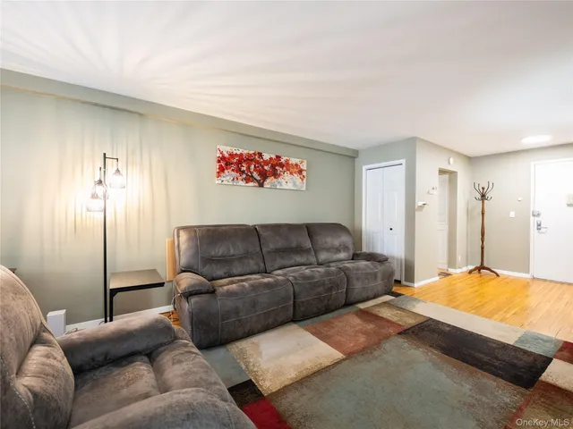 a living room with a couch and a couch