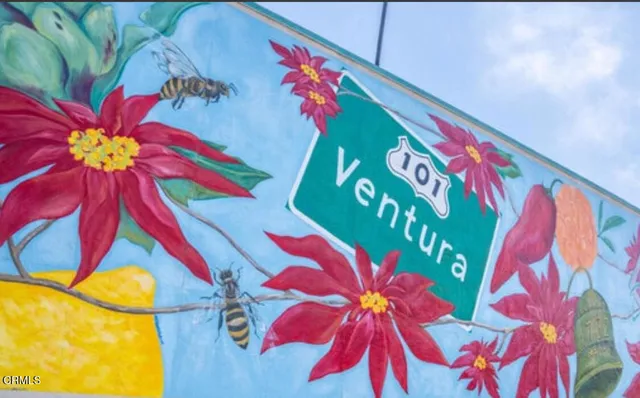 a view of a water fountain in front of a house
