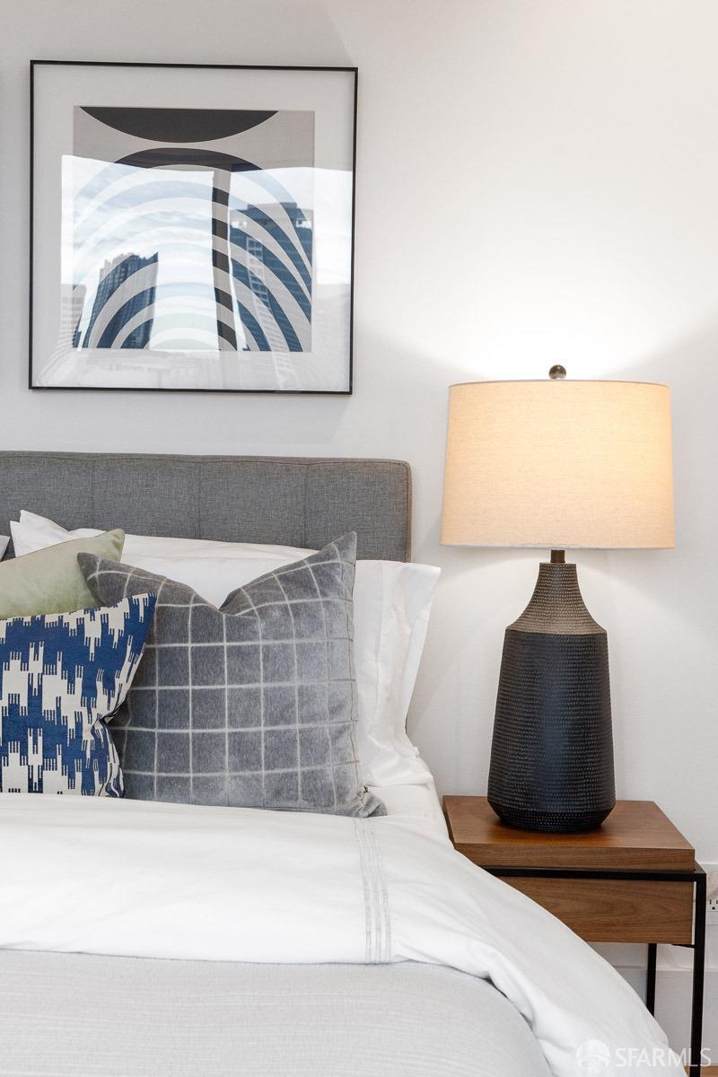 564 Fell Street San Francisco, CA 94102 - Photo 23 of 82 a white couch sitting next to a white wall