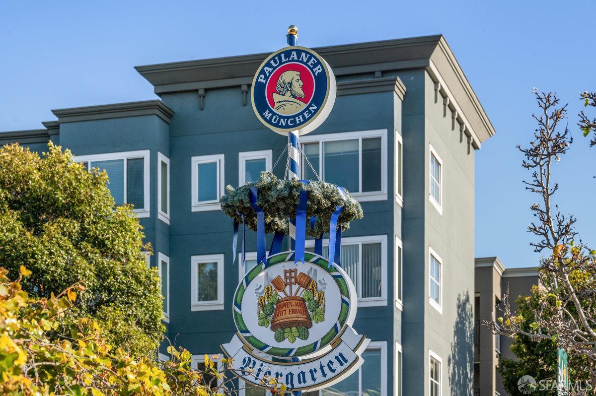 564 Fell Street San Francisco, CA 94102 - Photo 54 of 82 a table with painting on it and a vase