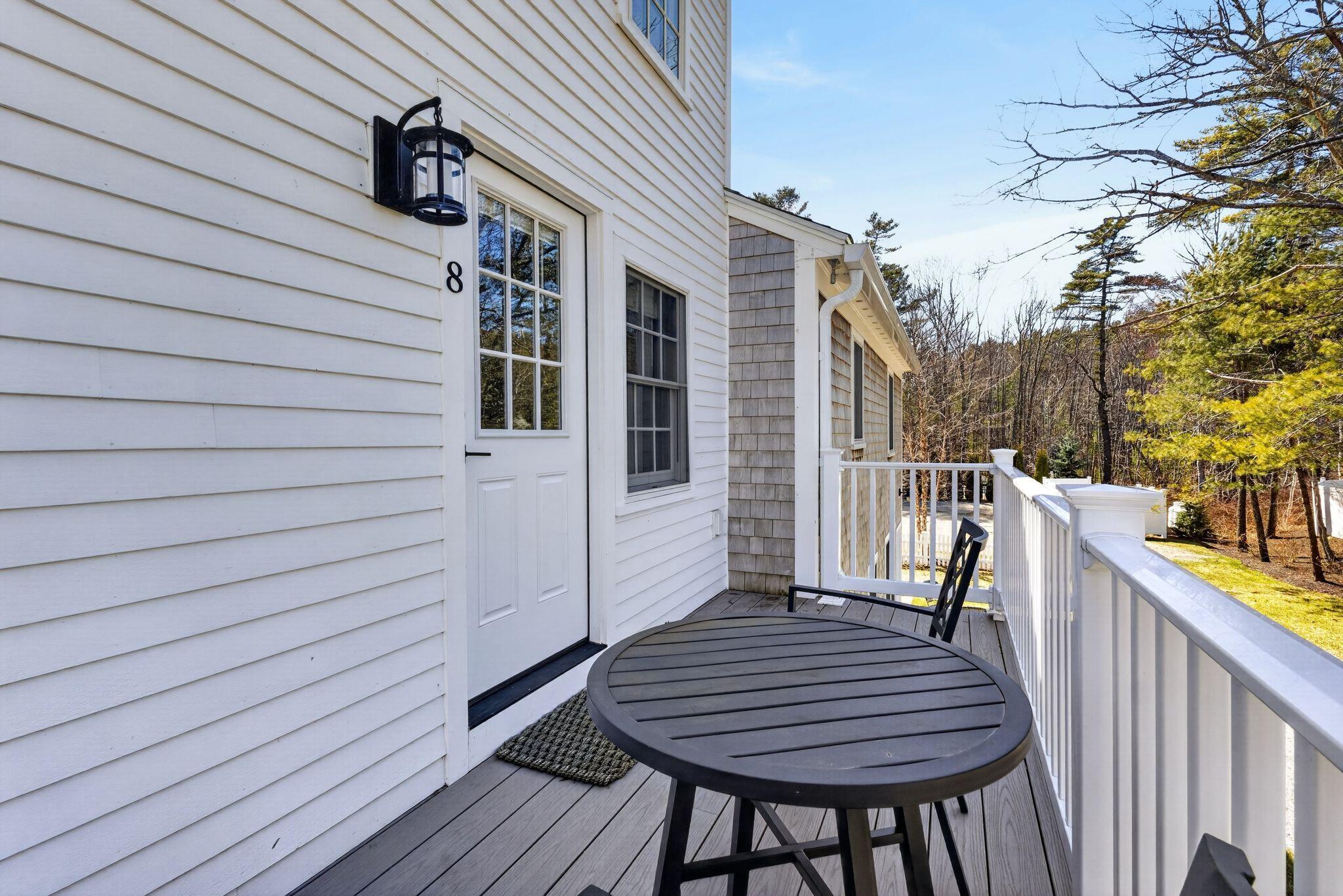 15 Langsford Road, Unit 8 Kennebunkport, ME 04046 - Photo 18 of 36 Back deck