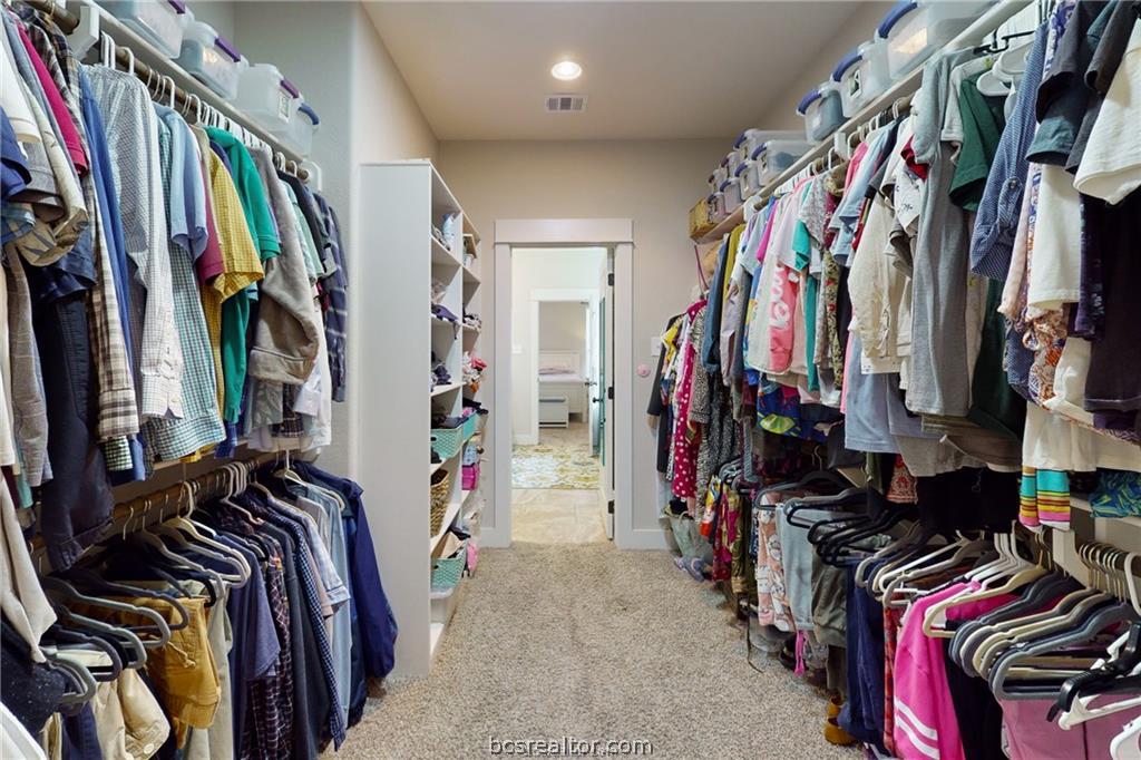 3007 Embers Loop Bryan, TX 77808 - Photo 16 of 27 Walk-in closet storage