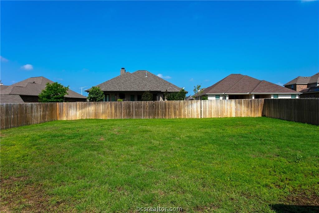 3007 Embers Loop Bryan, TX 77808 - Photo 26 of 27 Generous backyard space
