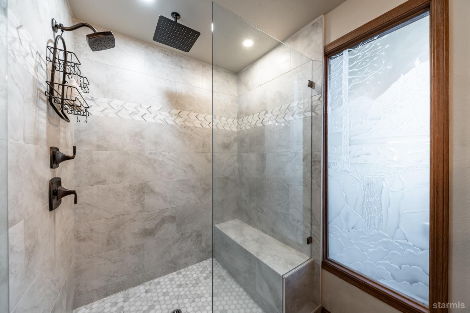 245 Hot Springs Road Markleeville, CA 96120 - Photo 13 of 34 Newly remodeled primary suite bath and shower