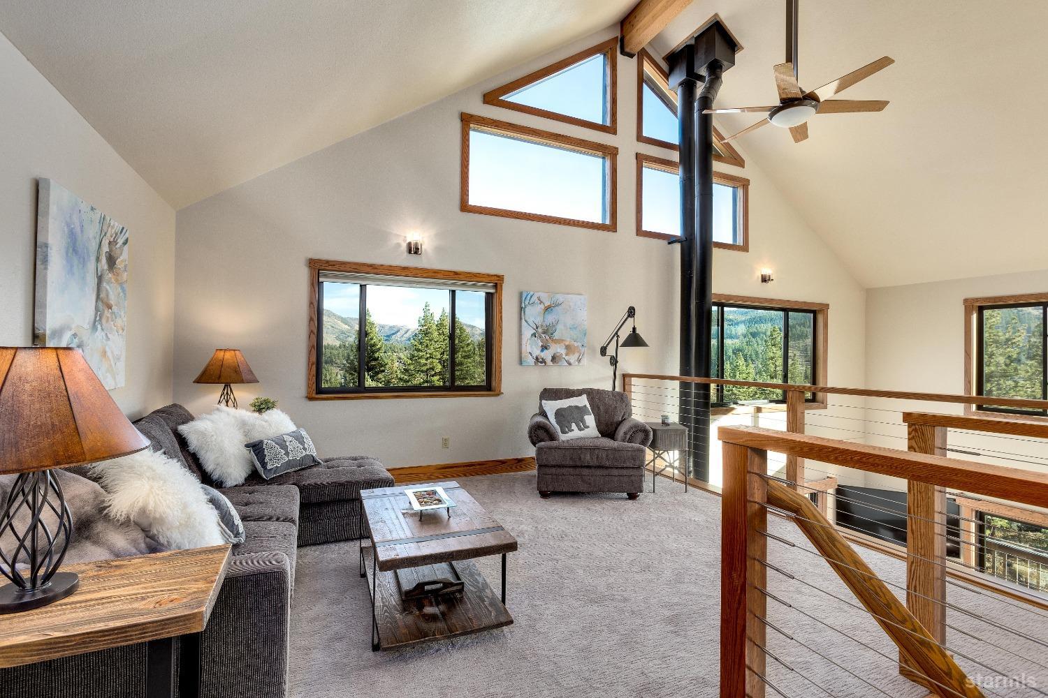 245 Hot Springs Road Markleeville, CA 96120 - Photo 27 of 34 Loft with office workspace