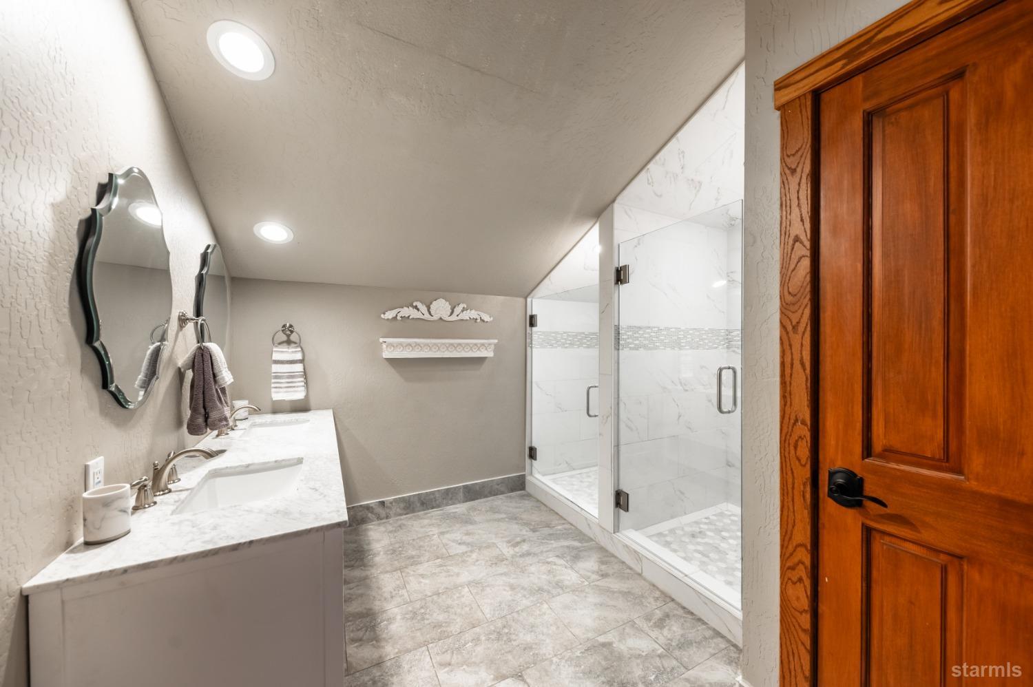 245 Hot Springs Road Markleeville, CA 96120 - Photo 29 of 34 One of two yoga room bathrooms with 2 showers