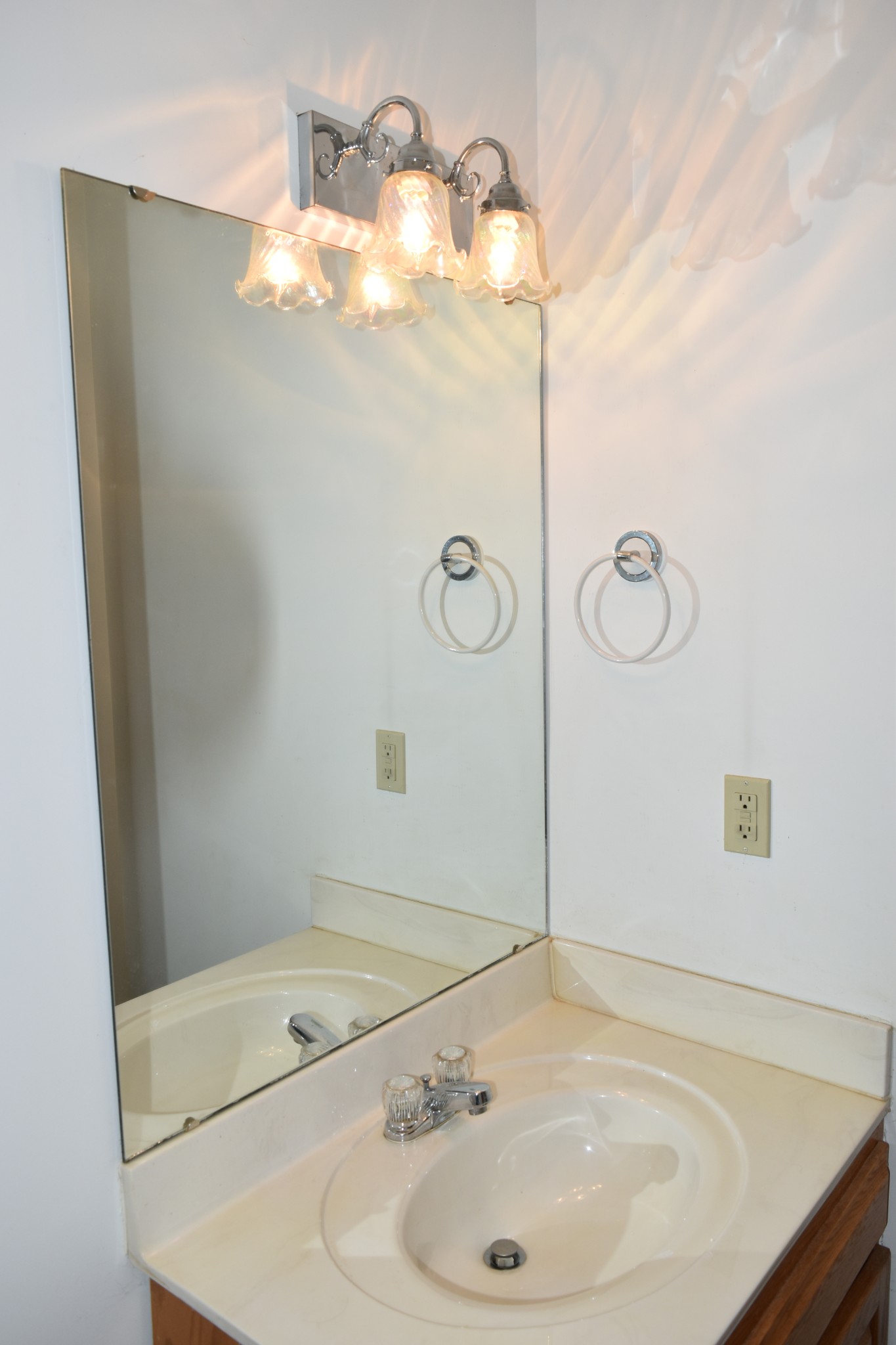 1454 Stagecoach Road Sewanee, TN 37375 - Photo 28 of 71 a bathroom with a sink and a mirror