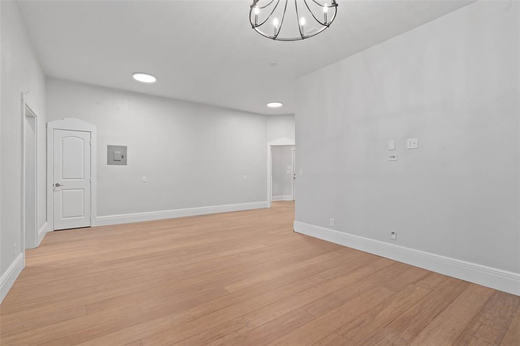 124 Garza Road Shady Shores, TX 76208 - Photo 22 of 40 Just off the kitchen you'll find this secondary living and dining space