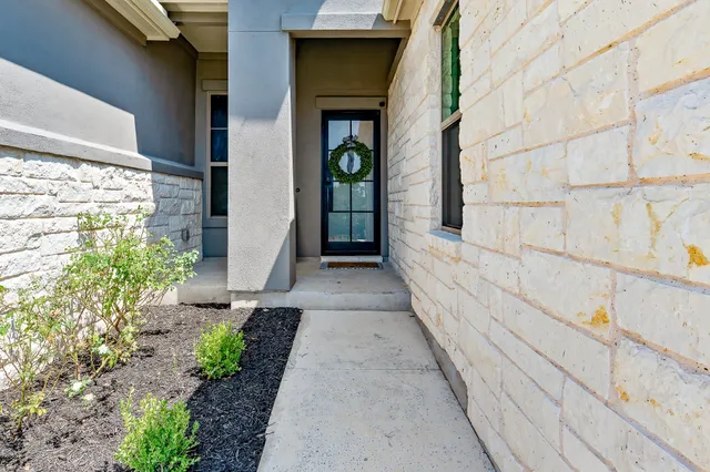 a view of entrance of the building