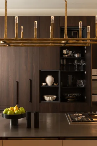 a deck view with a seating space