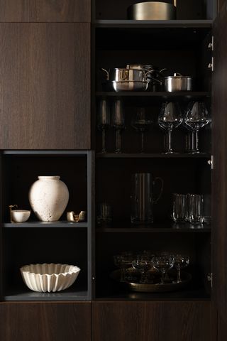 a view of a chairs and table on the wooden floor