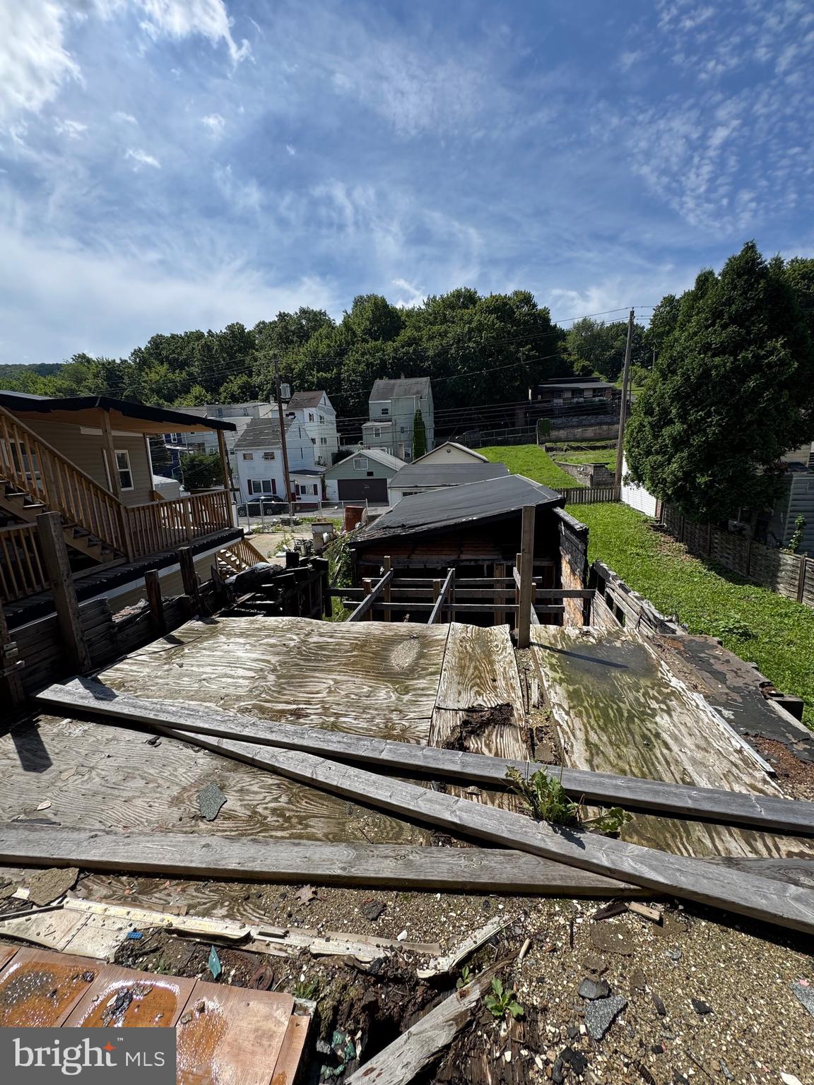 426 Centre Street Ashland, PA 17921 - Photo 45 of 78 a view of a yard with an outdoor space