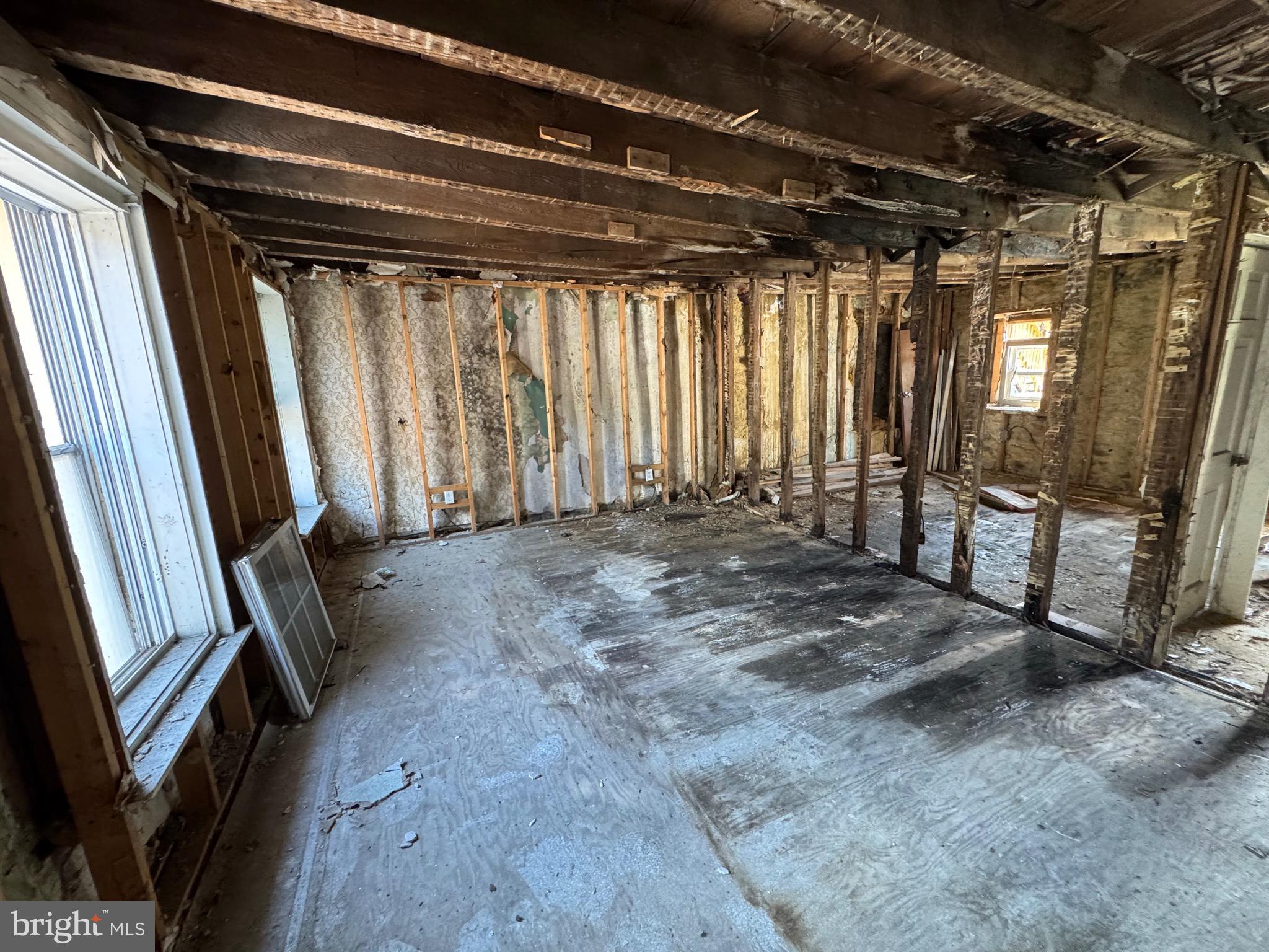 426 Centre Street Ashland, PA 17921 - Photo 72 of 78 a view of an empty room with wooden floor
