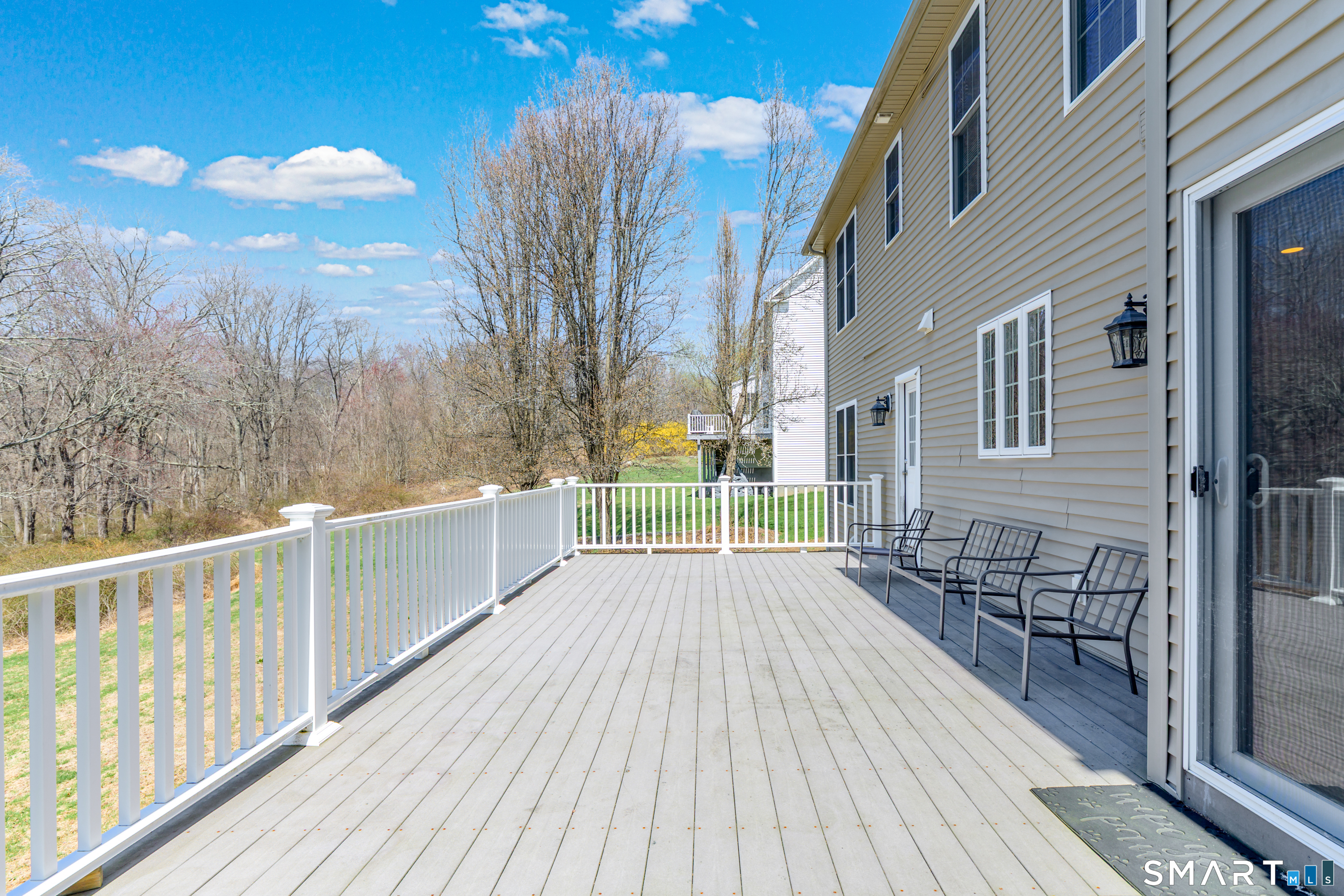 30 Block Farm Road Monroe, CT 06468 - Photo 34 of 40 a view of a balcony with wooden floor