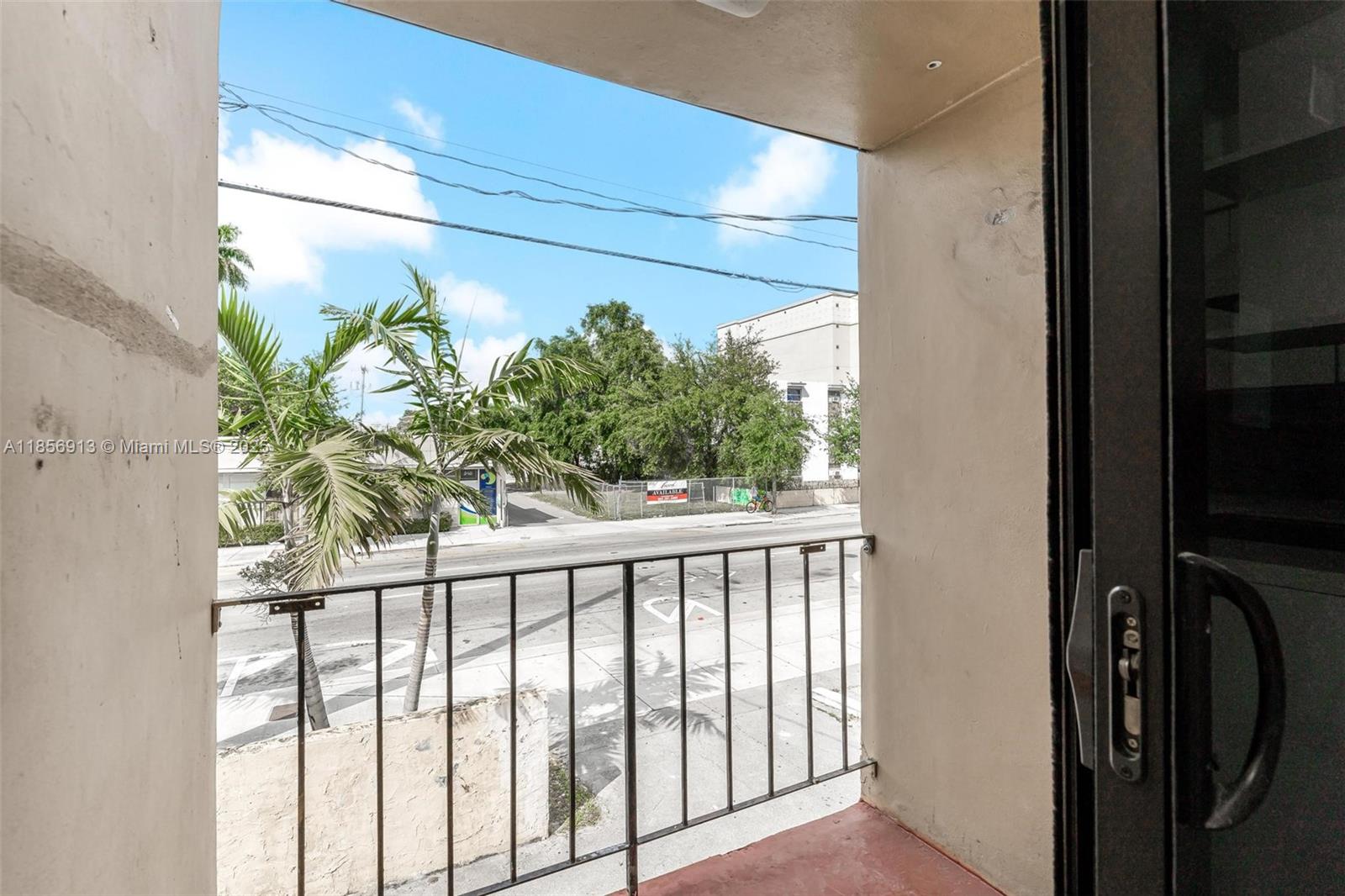852 Southwest 1st Street, Unit 4 Miami, FL 33130 - Photo 13 of 17 a view of a balcony with a flower pot