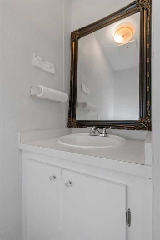 17500 Marsh Road Lutz, FL 33558 - Photo 58 of 80 a bathroom with a mirror and a shower