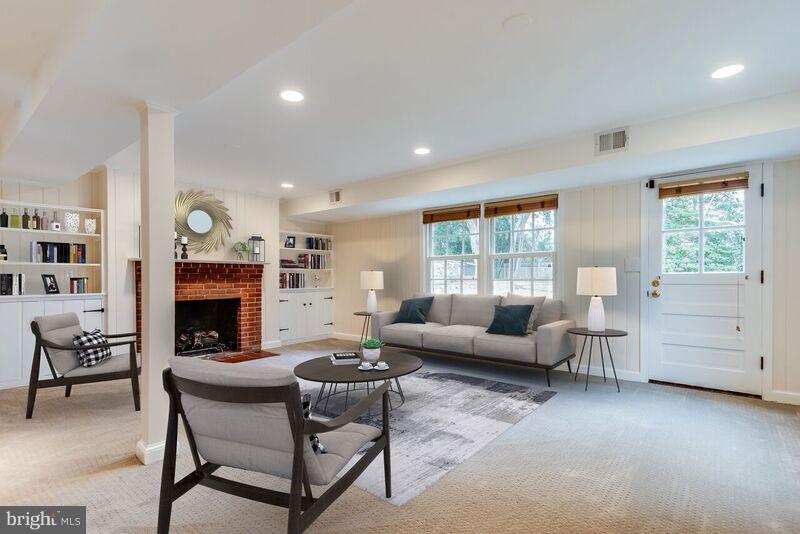 5715 Ogden Road Bethesda, MD 20816 - Photo 13 of 30 Family Room; Virtual Staging
