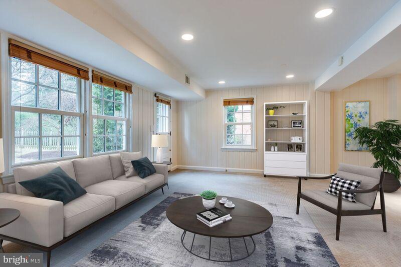 5715 Ogden Road Bethesda, MD 20816 - Photo 14 of 30 Family Room; Virtual Staging