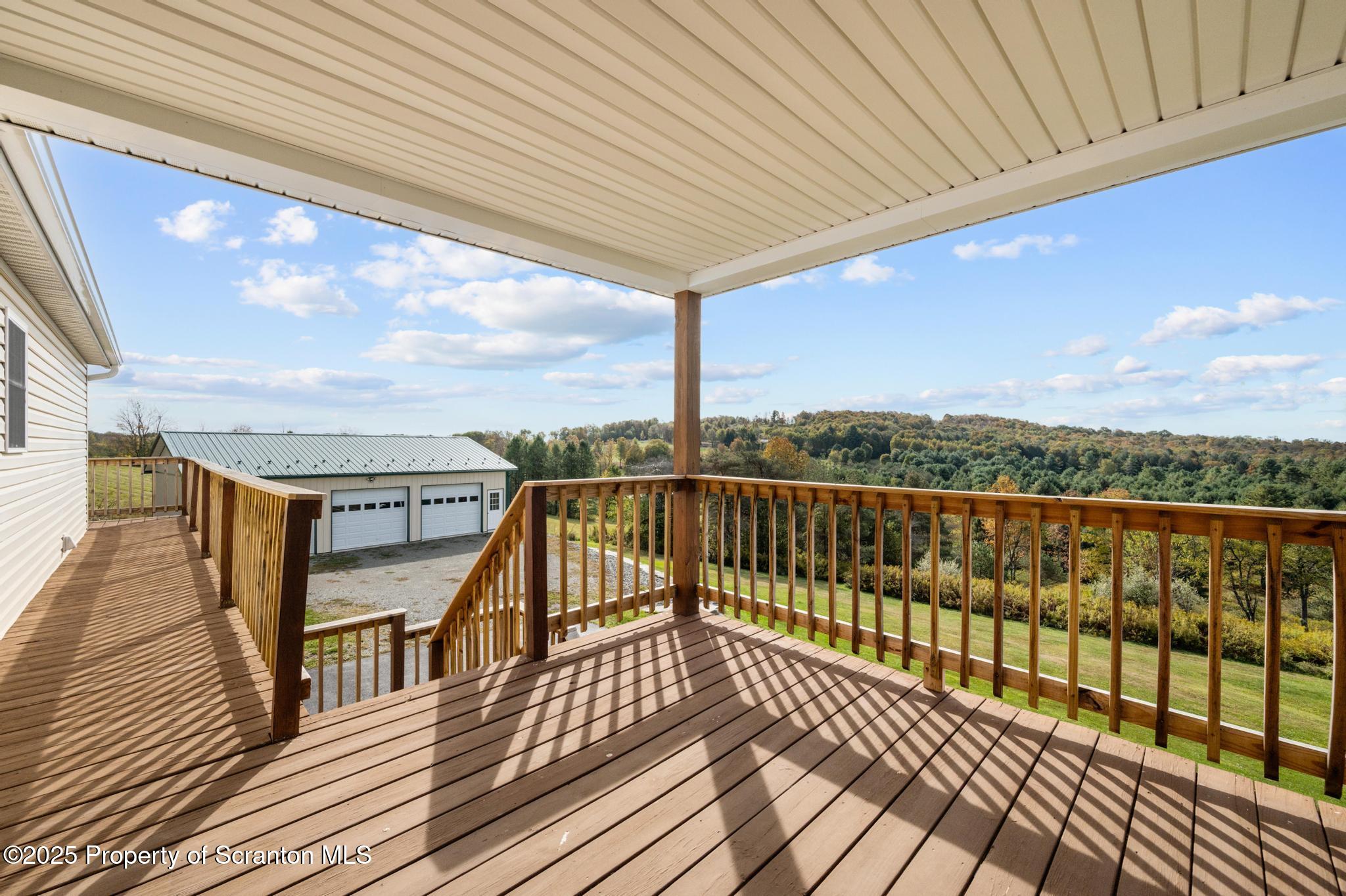 1336 Bush Road Montrose, PA 18801 - Photo 16 of 55 a view of city from a balcony