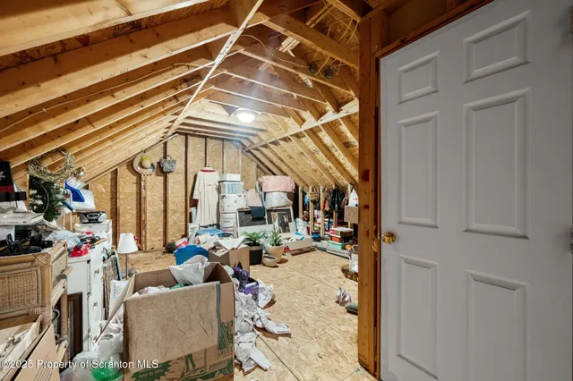 a view of a chairs in garage