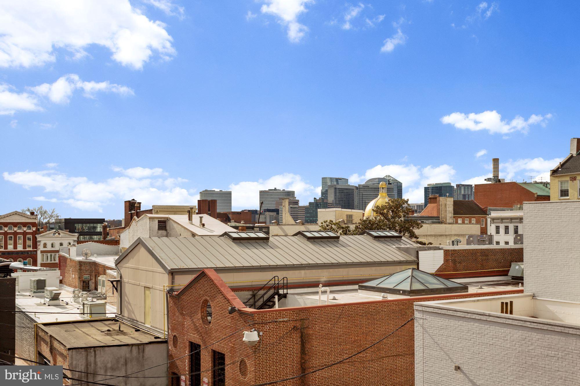 1230 31st Street Northwest, Unit 6 Washington, DC 20007 - Photo 8 of 27 South and West views toward M Street Rosslyn