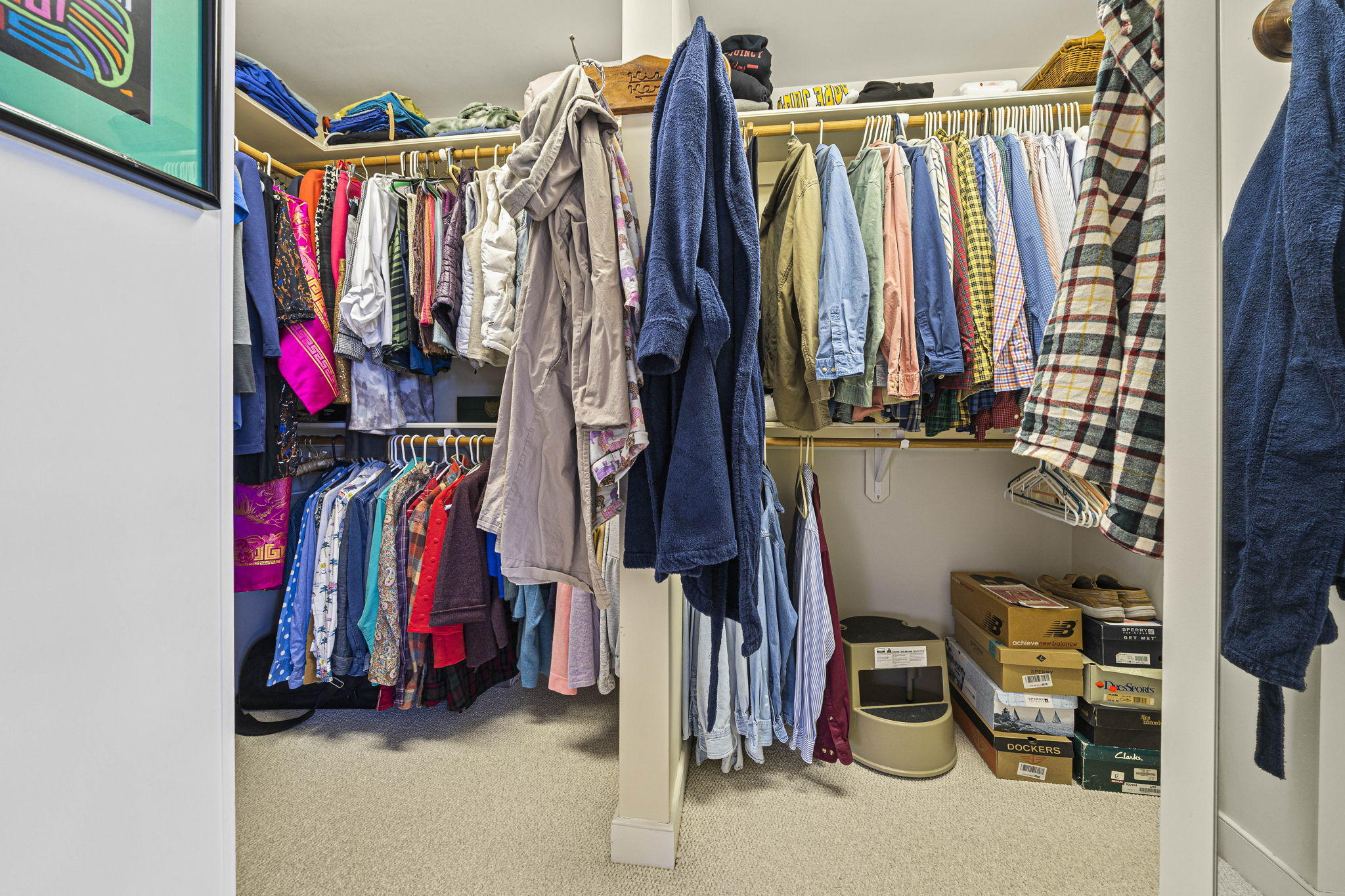 46 Lookout Road Yarmouth Port, MA 02675 - Photo 24 of 49 a view of walk in closet with clothes