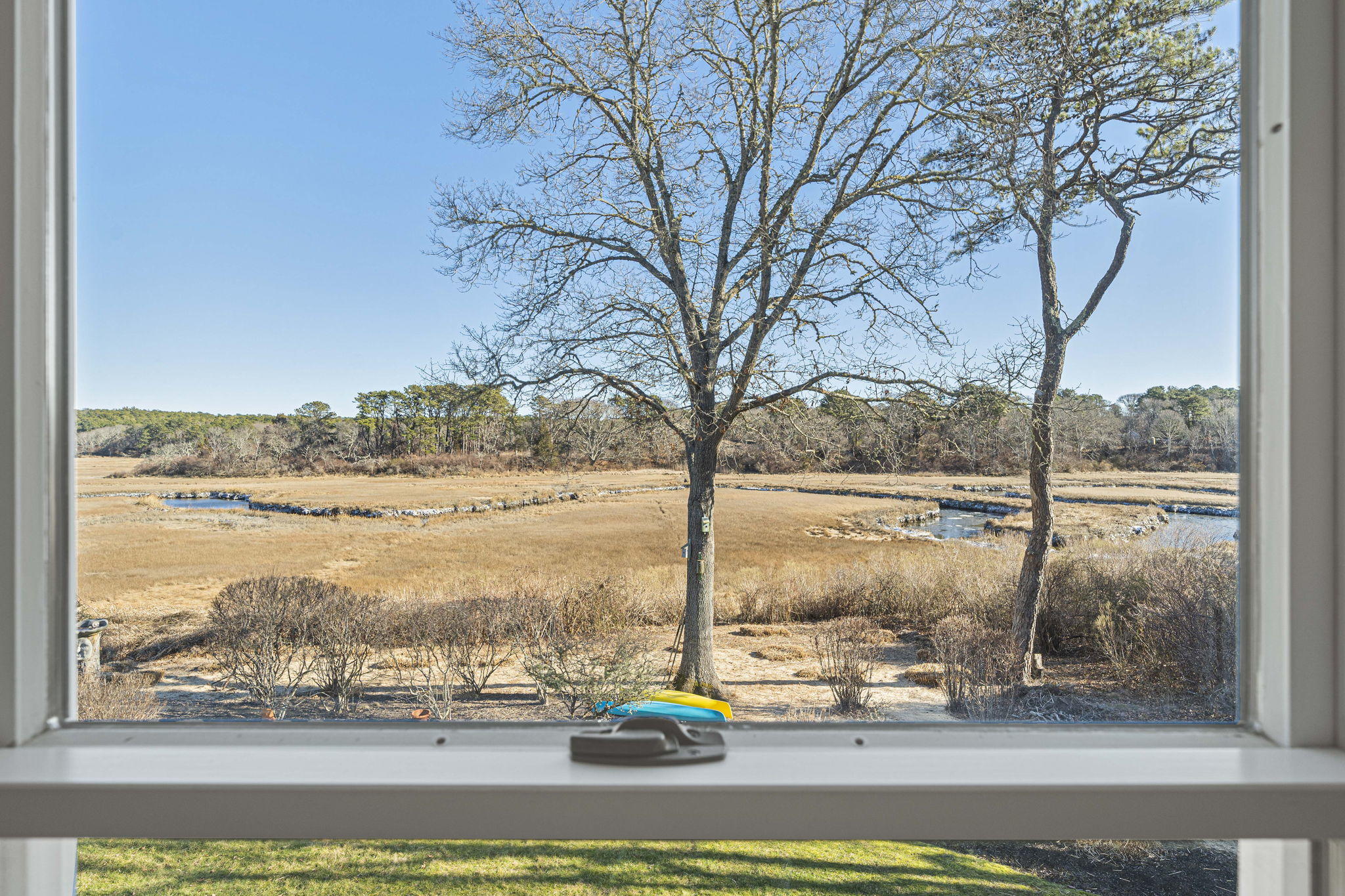 46 Lookout Road Yarmouth Port, MA 02675 - Photo 25 of 49 a view of lake with a yard