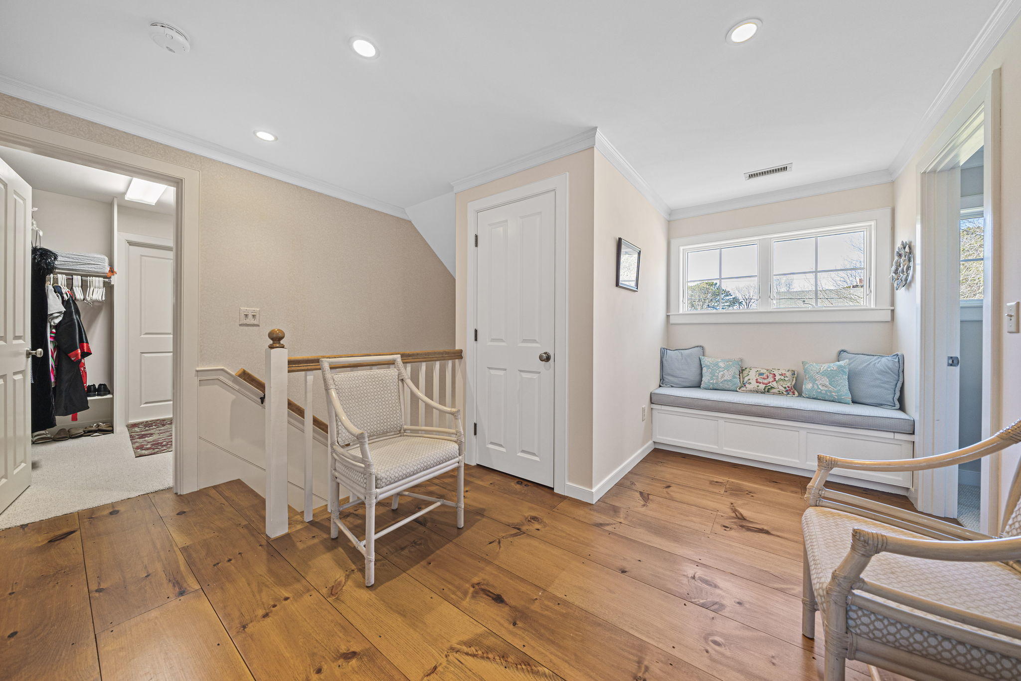 46 Lookout Road Yarmouth Port, MA 02675 - Photo 34 of 49 a view of entryway with wooden floor and windows