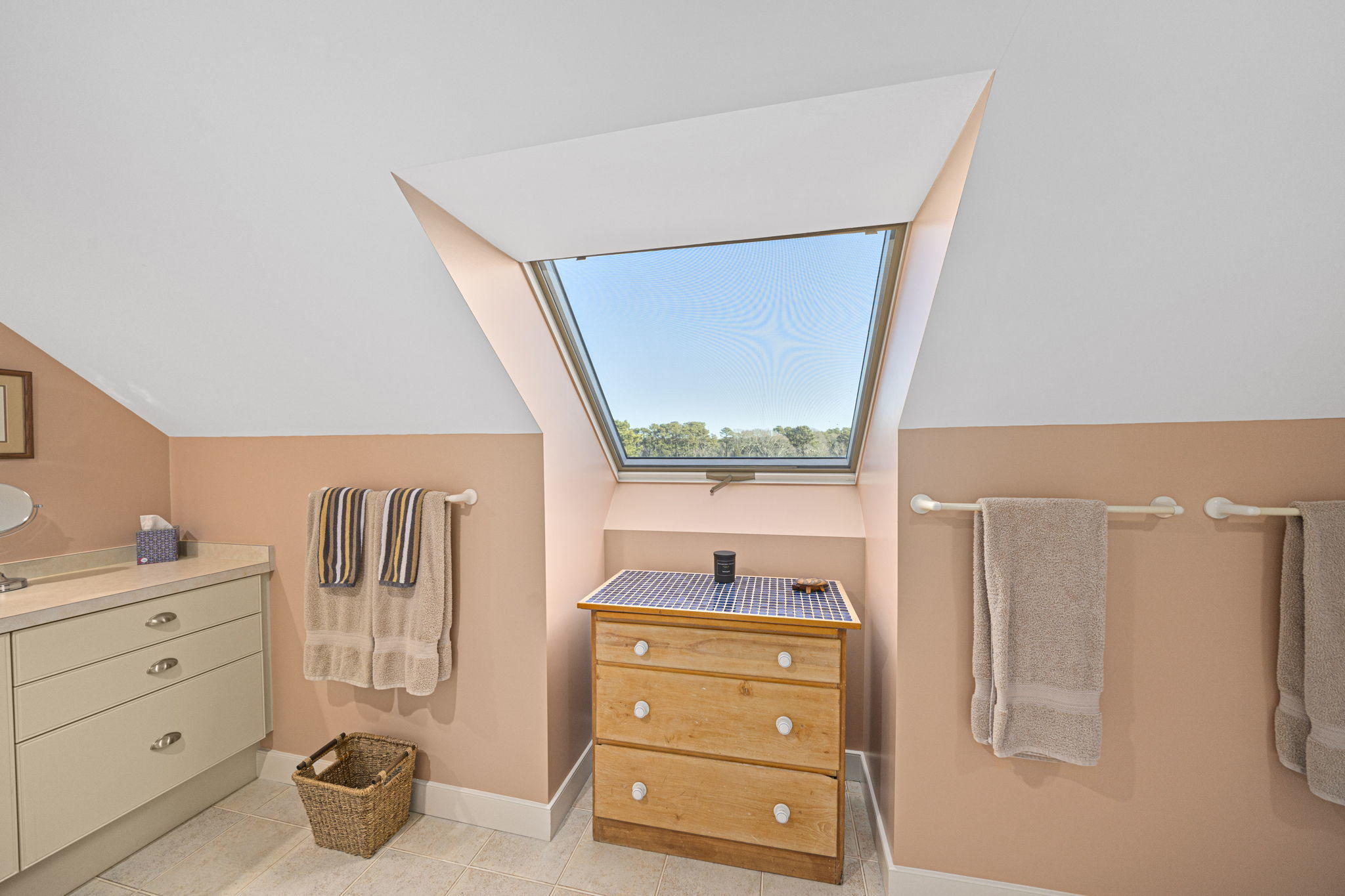 46 Lookout Road Yarmouth Port, MA 02675 - Photo 36 of 49 a kitchen with a refrigerator and white cabinets