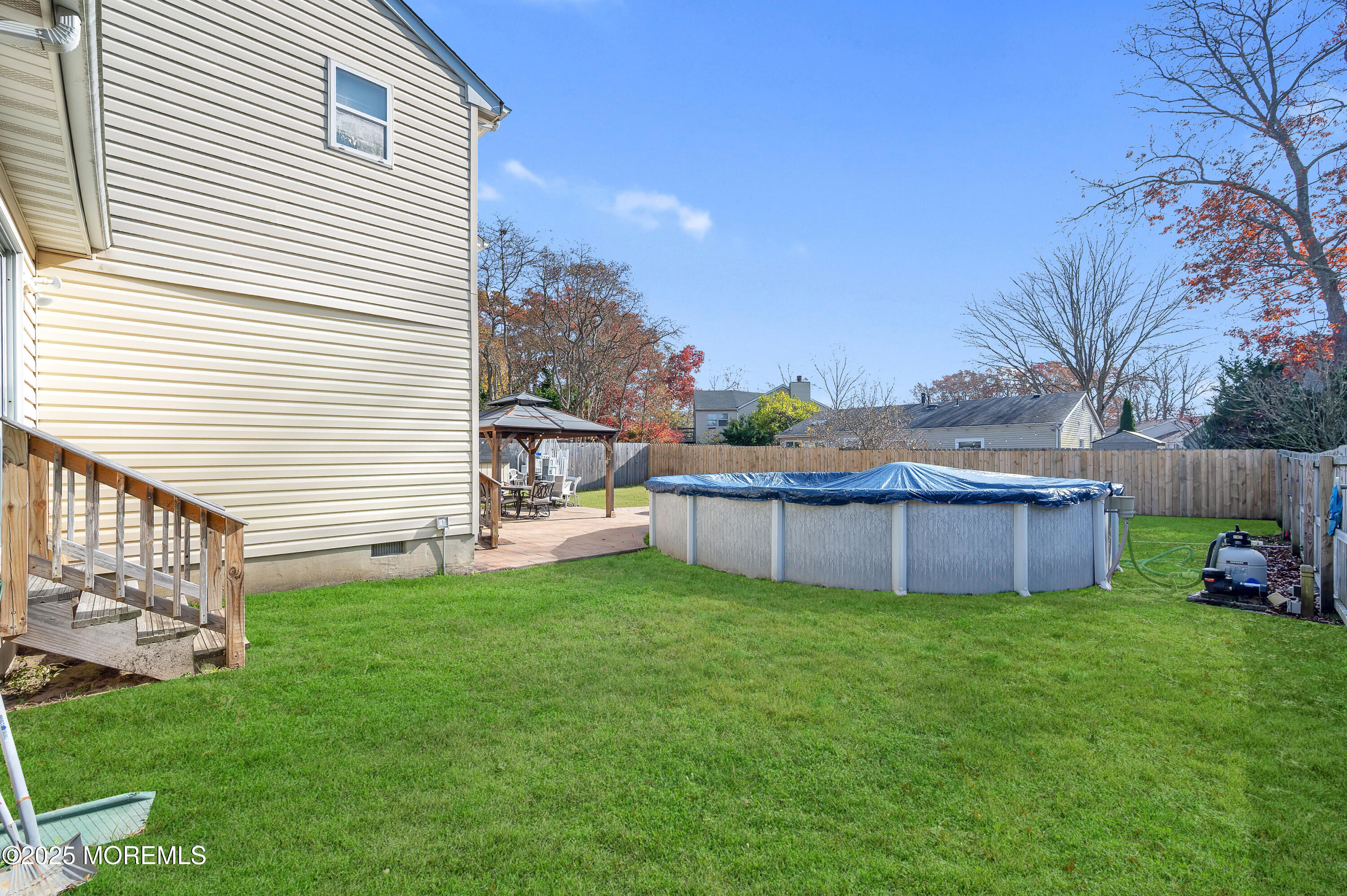 21 Shelli Terrace Barnegat, NJ 08005 - Photo 32 of 42 a view of a house with a backyard and a garden