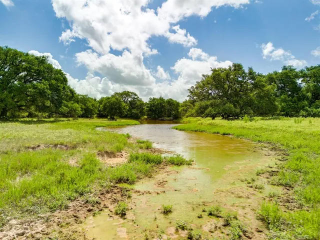 a view of a beach with a yard
