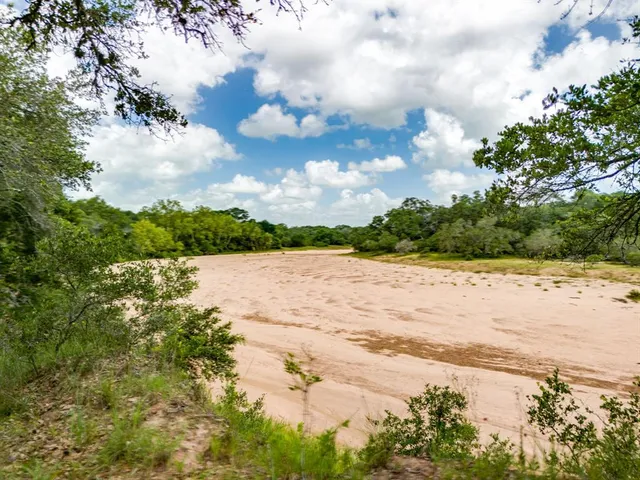 a view of a backyard of a house