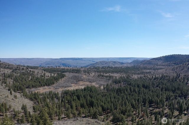 a view of city and mountain