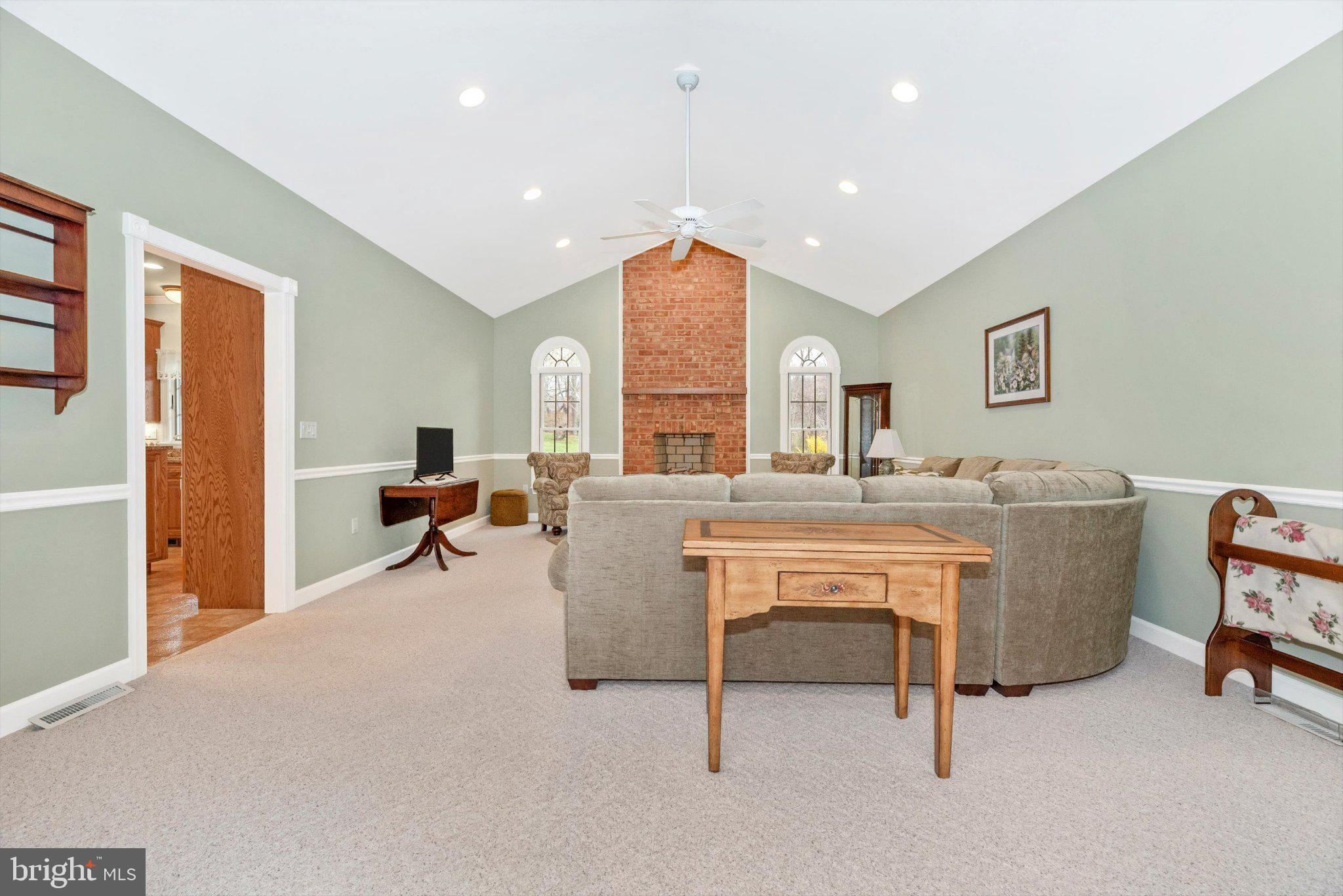 20405 Gap Court Rohrersville, MD 21779 - Photo 8 of 51 Spacious living area with vaulted ceiling.