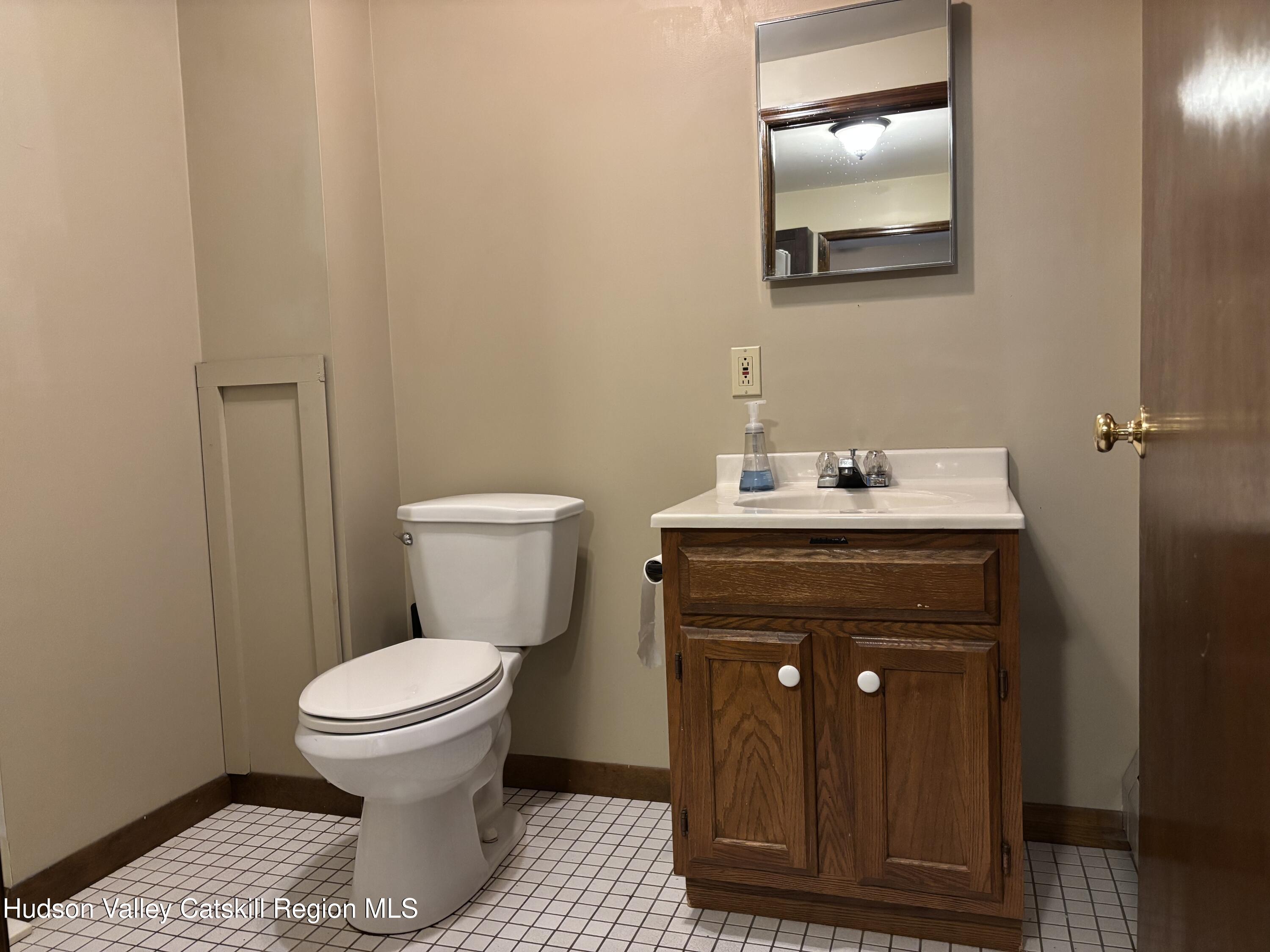 261 Fair Street, Unit B Kingston, NY 12401 - Photo 15 of 18 a bathroom with a sink and a toilet
