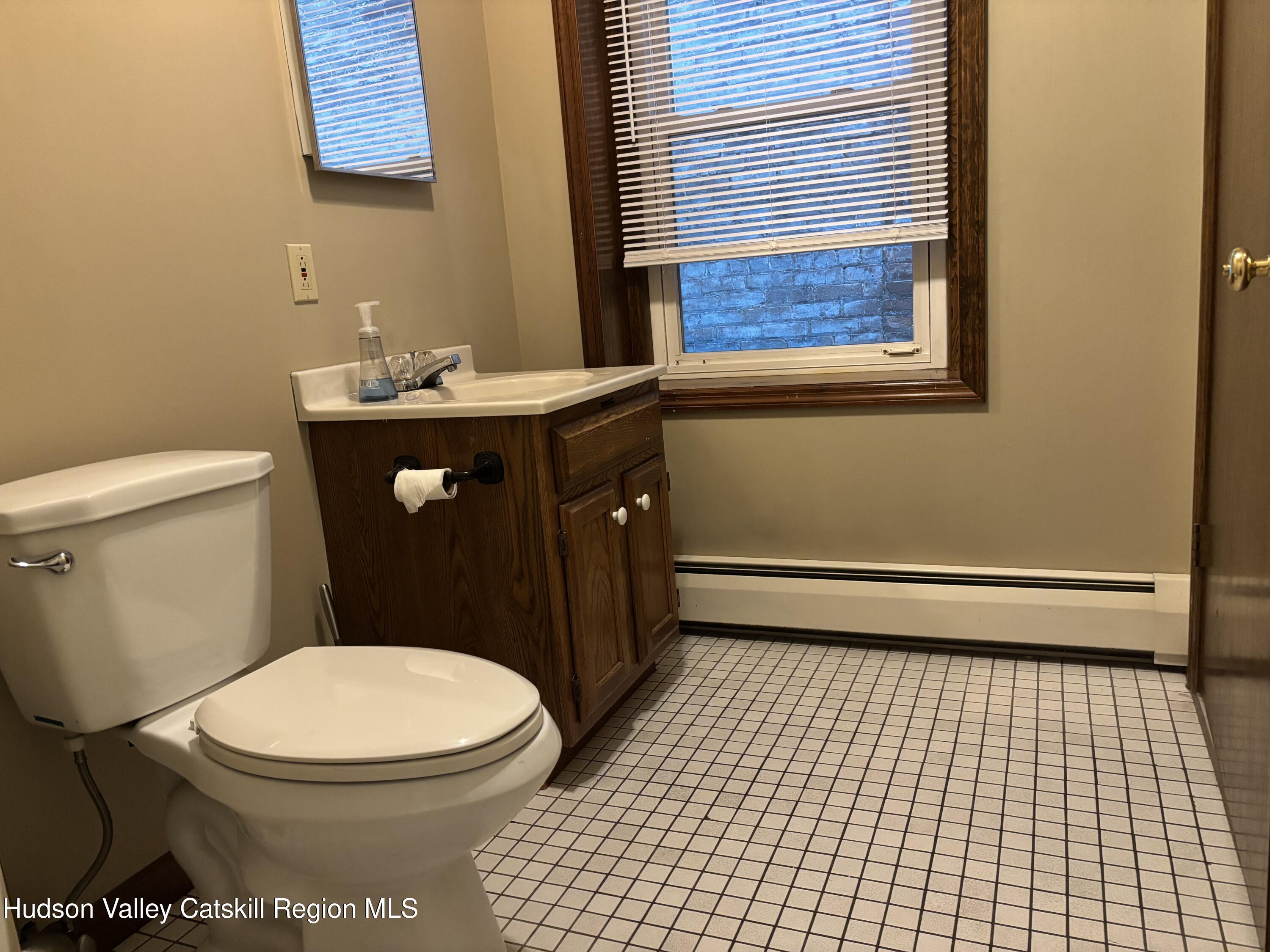 261 Fair Street, Unit B Kingston, NY 12401 - Photo 16 of 18 a bathroom with a toilet and a sink