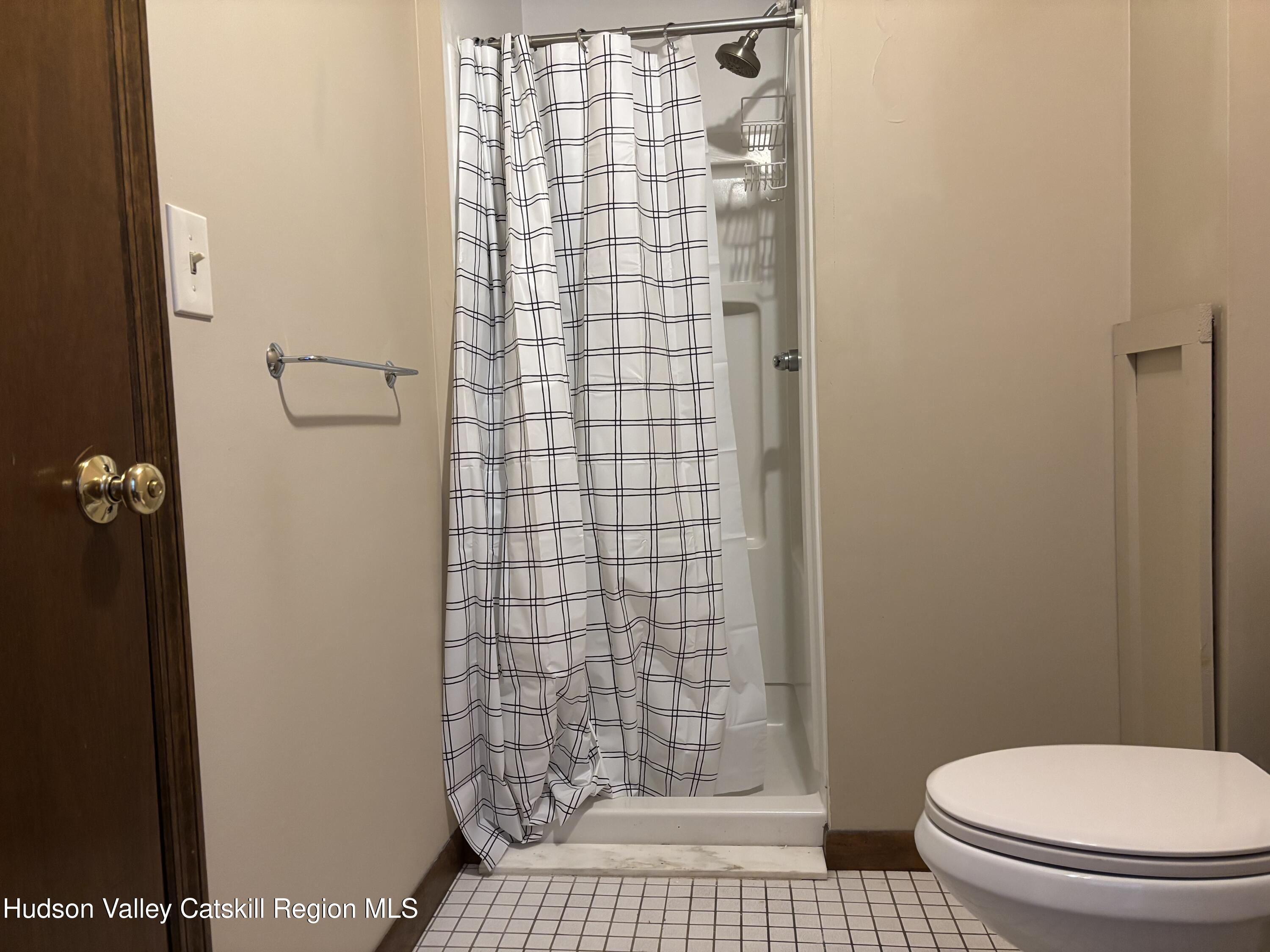 261 Fair Street, Unit B Kingston, NY 12401 - Photo 17 of 18 a bathroom with a toilet and a shower
