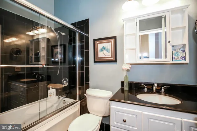 a view of a terrace with seating area