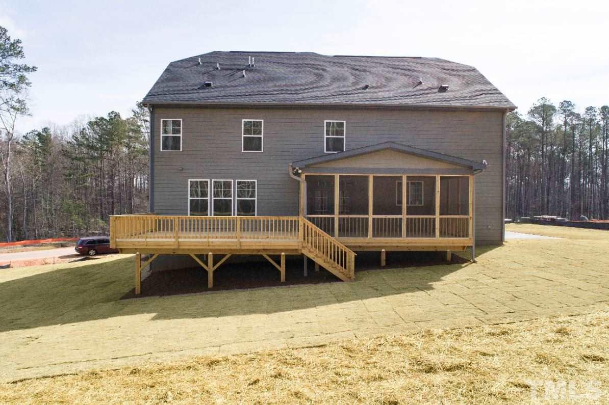 1416 Baileys Run Court Raleigh, NC 27606 - Photo 2 of 21 Spacious screened porch and large backyard.
