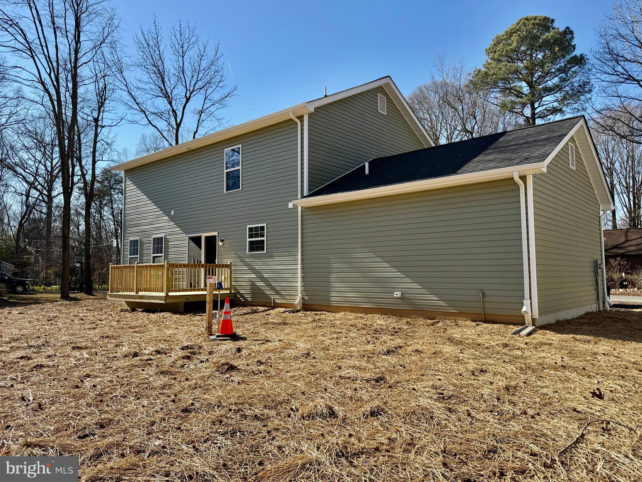613 Santa Fe Trail Lusby, MD 20657 - Photo 23 of 24 a view of a house with a yard