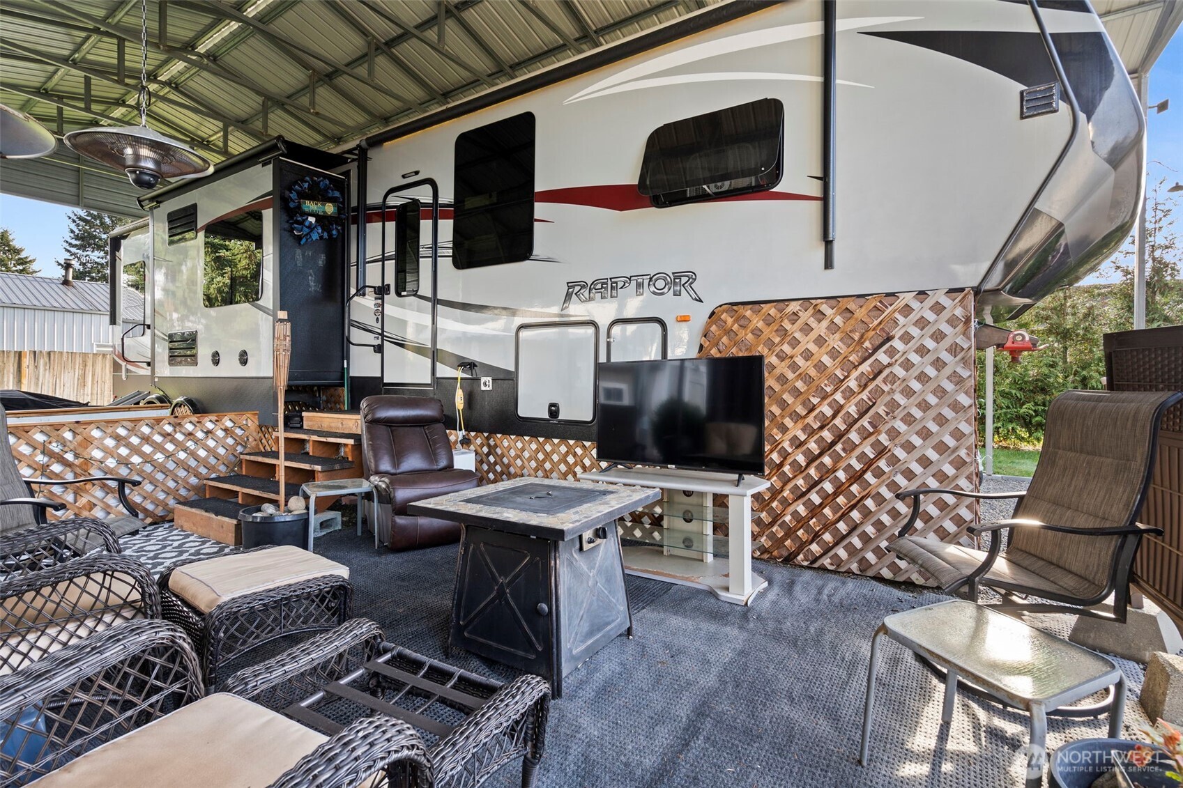 5916 187th Lane Southwest Rochester, WA 98579 - Photo 20 of 39 a outdoor space with patio furniture
