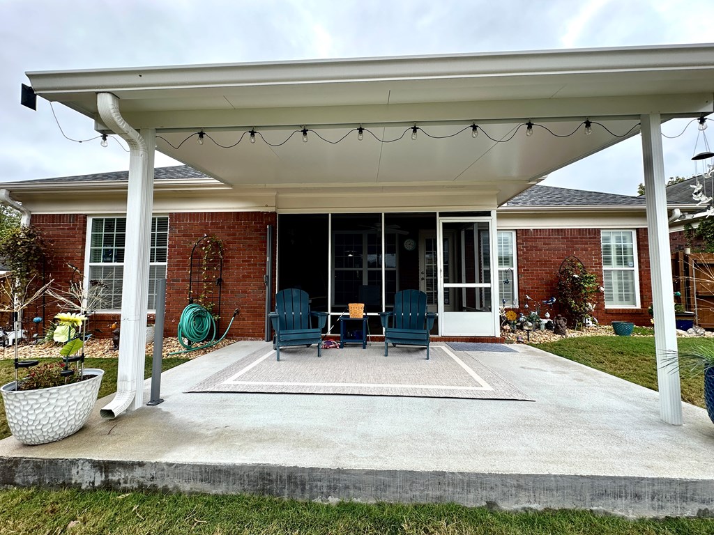 8013 Silverado Drive Columbus, GA 31909 - Photo 45 of 47 a view of a porch with a patio