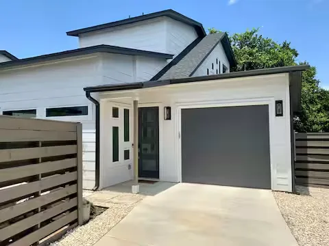 a house with a outdoor space