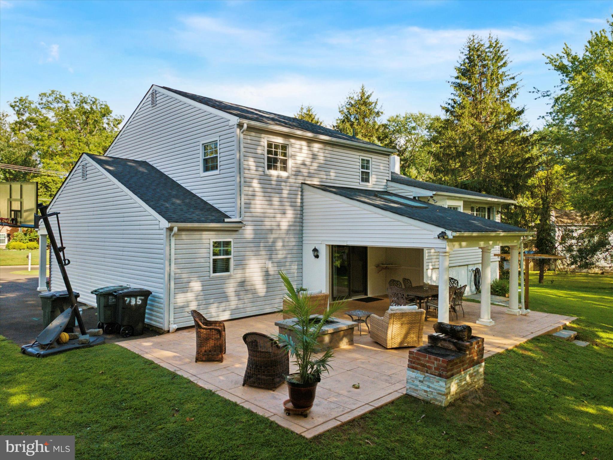 735 Spring Hill Road Feasterville-Trevose, PA 19053 - Photo 25 of 34 Charming home with spacious outdoor patio.