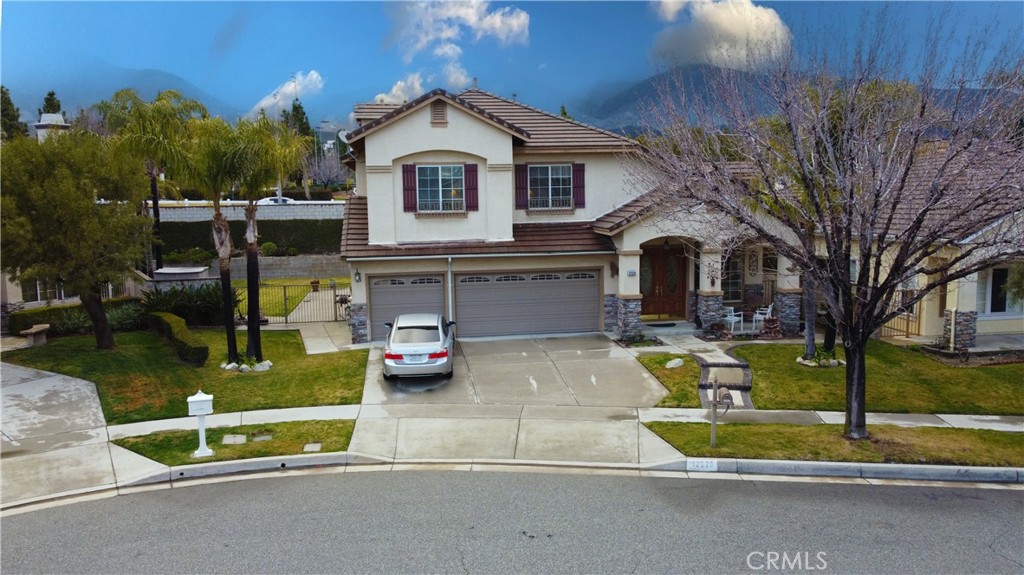 12328 Silver Saddle Drive Rancho Cucamonga, CA 91739 - Photo 2 of 5 a view of pool with a yard