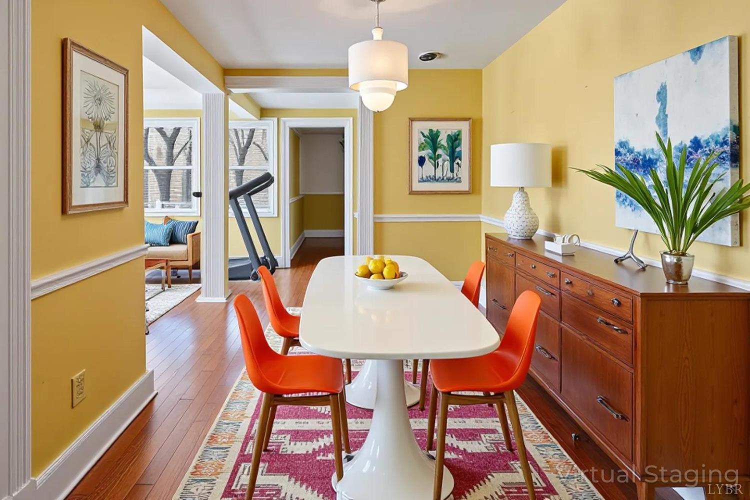236 South Main Street Chatham, VA 24531 - Photo 13 of 34 Breakfast Nook STAGED