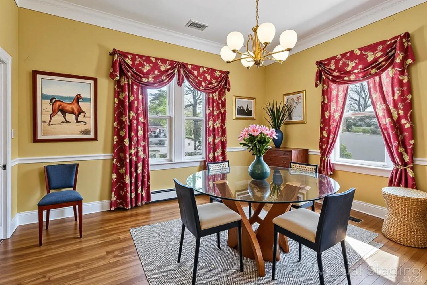 236 South Main Street Chatham, VA 24531 - Photo 6 of 34 Dining Room STAGED