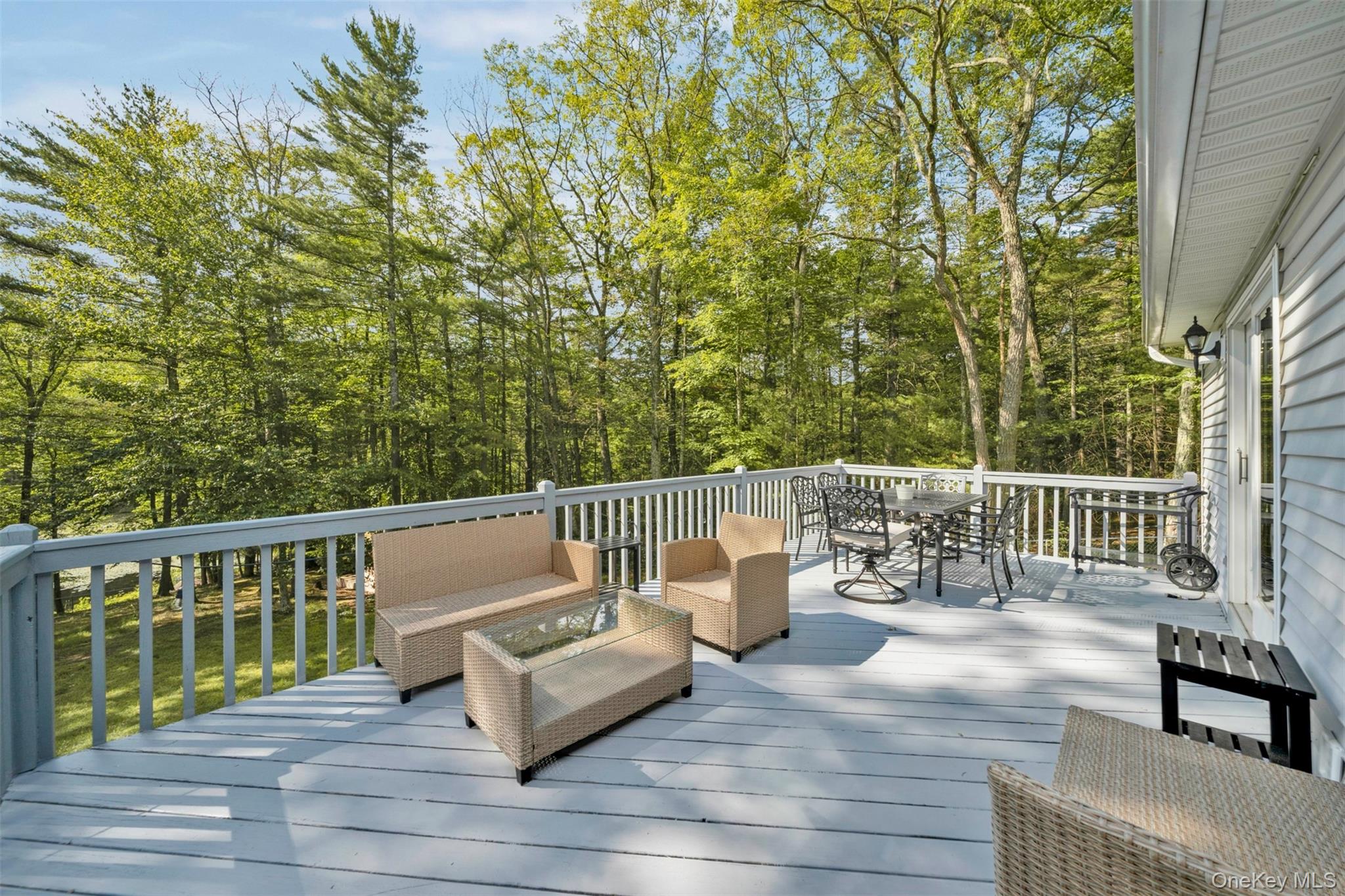 39 Pitio Road Glen Spey, NY 12737 - Photo 17 of 50 a view of a deck with chairs
